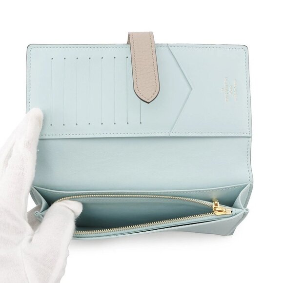 LOUIS VUITTON LV vertical wallet Taurillon Leather Galet - Picture 5 of 16